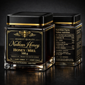 Nubian Honey – Raw Dark Amber Honey 500g